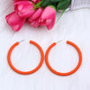 1 pair Round Circular Earrings Funny Jewelry Circle Accessories Acrylic Ear Jewelry Gift - Image 11