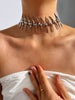 Thorn Motif Pendant Necklace in a Dark Metal Look - Image 2