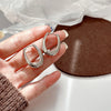 Metal Drop Earrings for Woman Vintage Hoop Earring Classic Party Wedding Pendant Jewelry Year Gift - Image 7