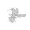Shiny Rhinestone Hummingbird Brooches For Women Clothing Coat Jewelry Accessries Gift - Image 6