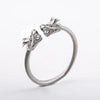 Stainless Steel Cable Wire Bracelets Dragon Tiger Wolf Design Adjustable Size Open Cuff Bangle for Women Men Jewelry - Image 17