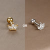 1PC 316L Stainless Steel Mini Zircon Cartilage Piercing Stud Earring For Women Girl Helix Tragus Body Jewelry Statement - Image 16