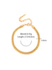 Link Chain Stainless Steel Bangle Bracelet for Women Golden Metal Texture Jewelry Beach Gift Man - Image 20