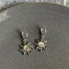 6 Pairs of Sun Moon Star Shake Ring Earrings Set Y2K Aesthetic Planet Pendant Women's Bohemian Universe Jewelry Earrings - Image 7