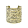 Gold/Silver Plated Alloy Carved Wide Cuff Bracelet Adjust Women's Open Cuff Bangle Gothic Ethnic Punk Style Bracelet - Image 13