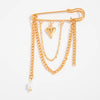 Creative Detachable Imitation Pearl Tassel Brooch Adjustable Trousers Jeans Safety Pin Convenient Versatile Clothing Accessories - Image 13