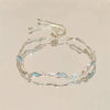 Elegant Crystal Flowers Bracelet For Women Y2K Sweet Moon Cherry Blossom Bow Zircon Bracelets Jewelry Gift - Image 4