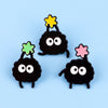 Cute Briquette Elf Enamel Pin Brooches For Women Lapel Pins Badge on Backpack Costume Accessories Jewelry Gifts 3pcs/set - Image 6
