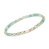 4MM Nature Stone Brass Beads and Freswater Pearl Stretchable Bracelet Suitable For Men And Women Daily Wear Gifts - Image 8