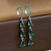 2PCS Stainless Steel Water Drop Pendant Earrings for Women Simple CZ Zircon Small Hoop Earring Cartilage Piercing Jewelry - Image 10