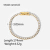 Classic Snake Chain Bracelets Women Gold Plated Stainless Steel Cuban Chain Bracelet Female Gifts Jewelry - Image 31