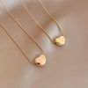 Stainless Steel Love Heart Pendant Necklaces Jewelry Snake Chain Wedding Necklace For Women - Image 1