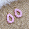 Small Earrings National Flag Colors Water Drop Earrings for Women Handmade Beads Crystal Earrings Gift Jewelry - Image 28