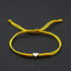 Tiny Heart Charm Bracelets for Women Girls Simple Blue Black Red Rope Chain Braided Bracelet Woven Jewelry Gifts Her - Image 13