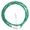 4mm Stone Malachite Quartz Opal Volcanic Lava Round Bead Necklaces Women Men Choker Classic Jewelry Gift 16in - Image 22