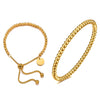 Stainless Steel Golden Bead Bracelet for Women Adjustable Chain Bracelets Daily Party Jewelry - Image 9