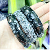 Stone Lapis Lazuli Tiger Eye Agate Morgan Faced Square Elastic Bracelet for Men and Women Charm Jewelry - Image 12