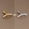 1PC 316L Stainless Steel Mini Zircon Cartilage Piercing Stud Earring For Women Girl Helix Tragus Body Jewelry Statement - Image 8