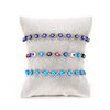 Blue Evil Eye Bracelet for Women Turkish Lucky Resin Bead Chain Adjustable Bangle Bracelet Birthday Party Jewelry Gift - Image 1