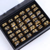10pcs/lot Simple Stainless Steel Ring For Men Women Beautiful Punk Jewelry Vintage Birthday Party Gifts - Image 38