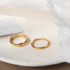 Ripple Stainless Steel Band Rings in Gold Tone and Silver Tone - Image 20