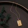 22 Style Classic Tarot Card Pendant Necklace Double Sided Zircon Tarot Necklace Major Arcana Empress Sun Star Sign Women Jewelry - Image 1