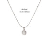 Stone Opal Oval Necklace For Women Stainless Steel Gold Color Oval Stone Pendant Necklace Wedding Aesthetic Jewelry Gift - Image 12