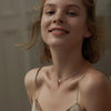 Faceted Amethyst Pearl Necklace Thin Beads Temperament Clavicle Chain Niche Design Women Jewelry - Image 9