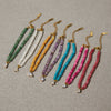 Chic Colored Stone Zircon Pendant Bracelet For Women Gold Pvd Plated Stainless Steel Party Jewelry - Image 6
