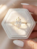 Silver Classic Marquise Zircon Ring For Women Engagement Wedding Jewelry - Image 2