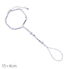 Iced Out Oval CZ Choker Bracelet Silver Color Bling Lariat Long Bar Round Stone Long Tassel Bangle Women Jewelry - Image 24