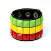 Hip Hop Rock PU Leather Bracelet Men and Women Punk Spikes Rivets Skull Heart Cross Creative Party Bracelet Jewelry Accessories - Image 23