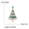 Christmas Rhinestones Star Tree Brooches for Women Unisex Classic Corsage Pins Office Party Friend Gifts Jewelry Accessories - Image 15