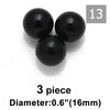 3PCS Harmony Ball For Pregnancy Necklace Pendant Copper Gold Plated 16mm Chimes Sound Ball 9 Colors Option - Image 12