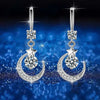 Zircon Water Drop Earrings For Women Silver Color Long Dangle Hanging Earring Female Wedding Ear Jewelry Gift - Image 39