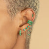 1Pc Gold Silver Filled Zircon Ear Cuffs Earrings For Women Non-Pierced Clip Earring Wedding Party Jewelry - Image 2