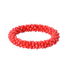 Boho Elastic Bracelets For Women Vintage Stretch Bohemian Hair Accessory Crystal Glass Beads Bracelets Party Jewelry Gift - Image 30
