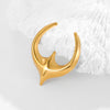 Leo Stainless Steel Irregular Brooches Women Unisex Glossy Geometric Pins Banquet Party Clothing Accessories - Image 22