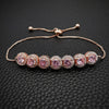Green Pink Rose Gold Silver Color CZ Bracelet Bangle for Wedding Women on Hand Gift Jewelry Bulk - Image 3