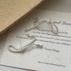 Silver Vintage Earrings For Women Simple Knot Bow Earring Jewelry Prevent Allergy Party Accessories - Image 3