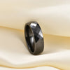 Black White Color Cutting Ceramics Rings Jewelry Classic Wedding Engagement Rings For Women Anneaux - Image 5