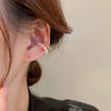 Elegant Imitation Pearl Ear Clip Twist Metal Geometric Earrings For Women Party Wedding Ear Jewelry Gifts E - Image 2