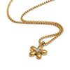 NiNice Necklaces for Women Stainless Steel Zirconia Flower Shaped Pendant Bracelet Earring Set Simple Gift - Image 9