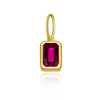 Silver 12 Birthstone CZ Clips Charm Beads Pendant For Necklace And Bracelet Women Jewelry - Image 40