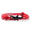 Nautical Bracelet Men Black Shark Braslet Sliding Adjustable 3mm Milan Cord Chain Summer Beach Surfer Jewelry Accessories - Image 6