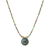 Stone Small Beads Chain Necklace for Women Bohemian Stainless Steel Charms Eye Enamel Collar Jewelry Gift - Image 10