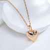 Love Heart Pendant And Necklace For Women Rose Gold Color With Zircon Modern Party Wedding Jewelry Gifts - Image 5