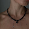 Vintage Heart Pendant Choker Necklace with Cubic Zirconia - Image 11