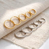 1.6mm Thin Dainty Stainless Steel Hoop Earrings for Women Men Stackable Minimalist Tiny 6-16mm Round Gold Color Huggies Jewelry - Image 6