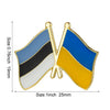 Ukraine Flag Badge Brooch Natinal Lapel Pins Flag Lapel Pins Country Flag Badge - Image 15
